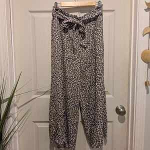Leopard Print Women's Pants